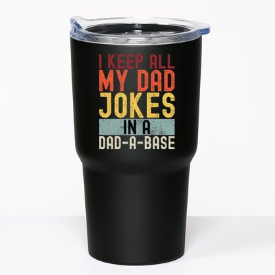 I Keep All My Dad Jokes In A Dad A Base Funny Programming Tumbler