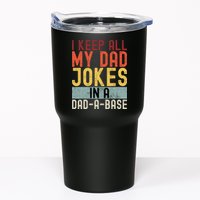 I Keep All My Dad Jokes In A Dad A Base Funny Programming Tumbler