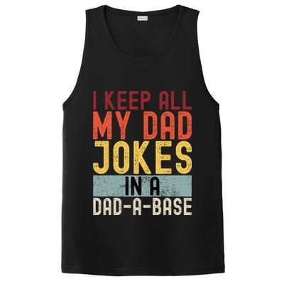 I Keep All My Dad Jokes In A Dad A Base Funny Programming PosiCharge Competitor Tank