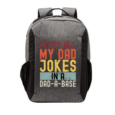 I Keep All My Dad Jokes In A Dad A Base Funny Programming Vector Backpack