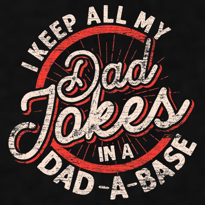 I Keep All My Dad Jokes In A Dad A Base Dad Jokes Ladies PosiCharge Tri-Blend Wicking Tank