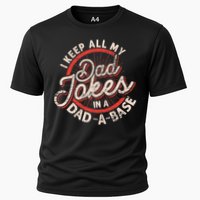I Keep All My Dad Jokes In A Dad A Base Dad Jokes Performance Shirt