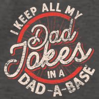 I Keep All My Dad Jokes In A Dad A Base Dad Jokes Vector Backpack