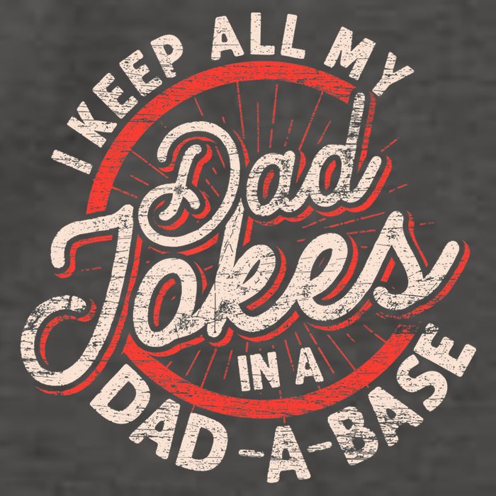 I Keep All My Dad Jokes In A Dad A Base Dad Jokes Vector Backpack
