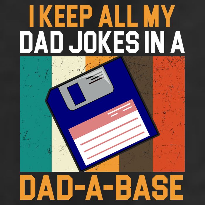 I Keep All My Dad Jokes In A Dad A Base Vintage Funny Hat