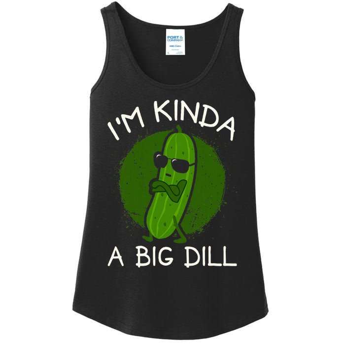 IM Kinda A Big Dill Ladies Essential Tank