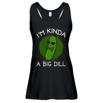 IM Kinda A Big Dill Ladies Essential Flowy Tank