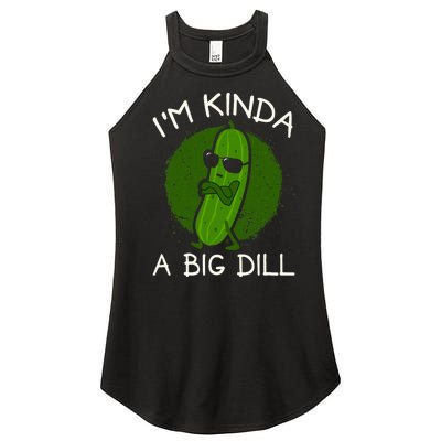 IM Kinda A Big Dill Women's Perfect Tri Rocker Tank