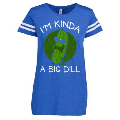 IM Kinda A Big Dill Enza Ladies Jersey Football T-Shirt