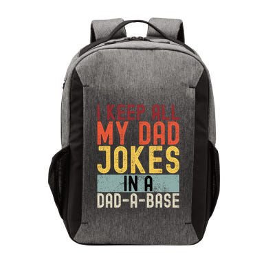 I Keep All My Dad Jokes In A Dad A Base Funny Programming Vector Backpack