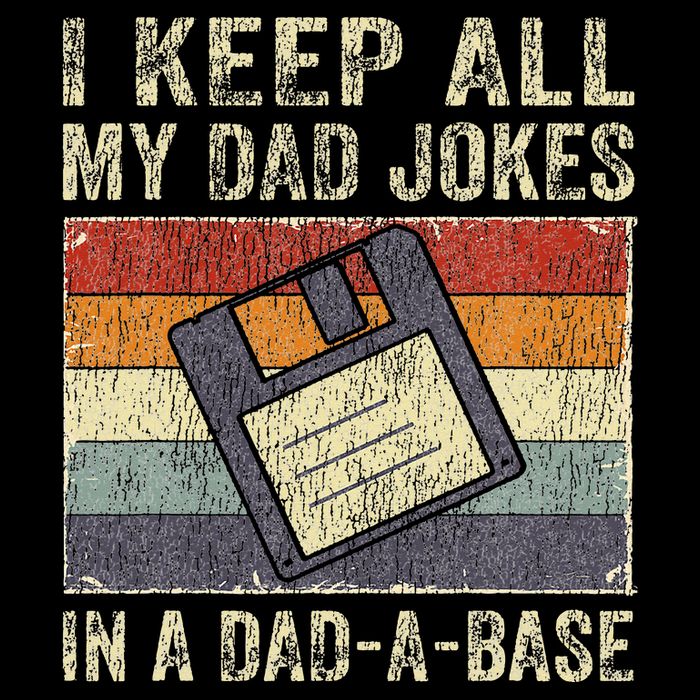 I Keep All My Dad Jokes In A DadABase Vintage Father Dad Visor