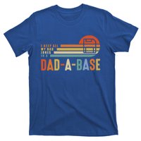 I Keep All My Dad Jokes In A Dadcute Giftacute Giftbase Father's Day Retro Gift T-Shirt