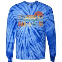 I Keep All My Dad Jokes In A Dadcute Giftacute Giftbase Father's Day Retro Gift Tie-Dye Long Sleeve Shirt