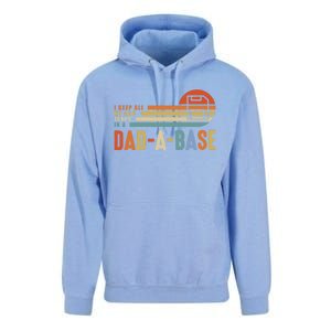 I Keep All My Dad Jokes In A Dadcute Giftacute Giftbase Father's Day Retro Gift Unisex Surf Hoodie