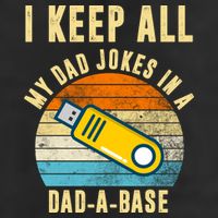 I Keep All My Dad Jokes In A Dad A Base Retro Sunset Adult Drive Performance Visor