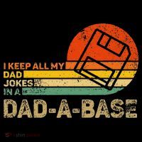 I Keep All Dad Jokes In A Dadabase Vintage Father Day Visor