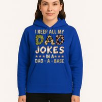 I Keep All My Dad Jokes In A Dad A Base Father's Day Hoodie