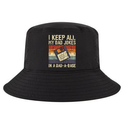 I Keep All My Dad Jokes In A Dad A Base Funny Dad Joke Gift Cool Comfort Performance Bucket Hat