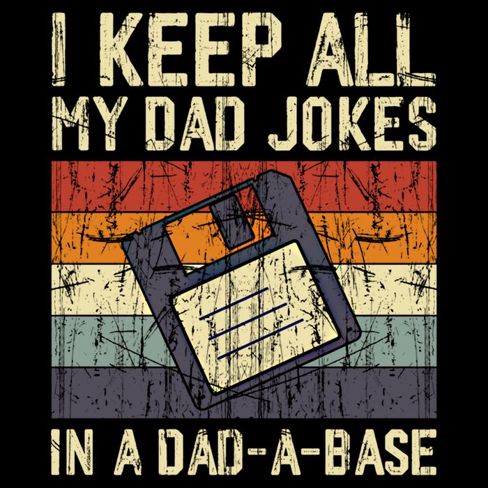 I Keep All My Dad Jokes In A Dad A Base Funny Dad Joke Gift Youth Performance Sprint T-Shirt