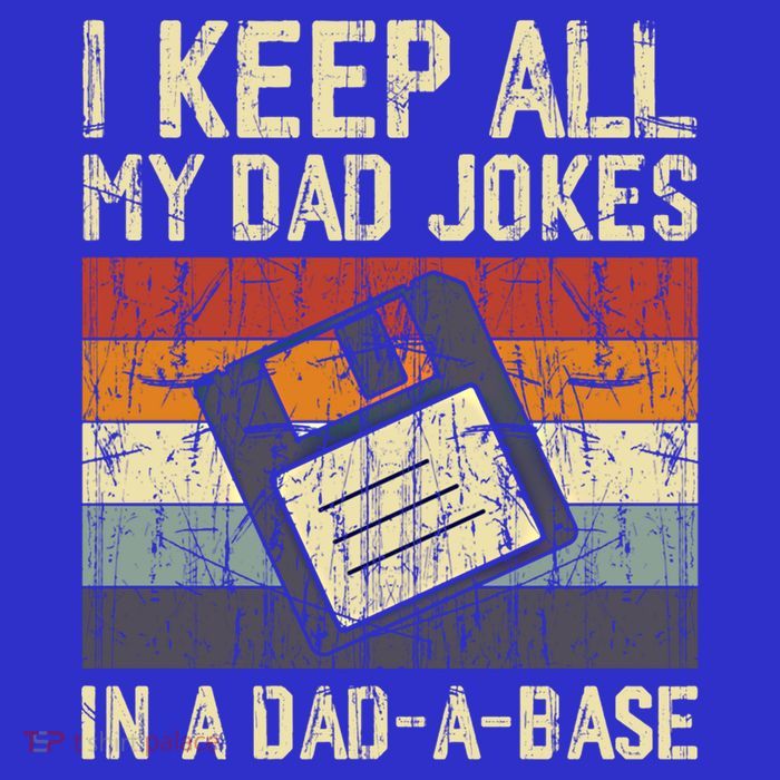 I Keep All My Dad Jokes In A Dad A Base Funny Dad Joke Gift Short Acrylic Beanie