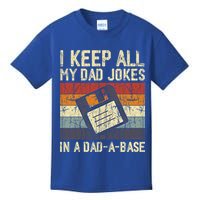 I Keep All My Dad Jokes In A Dad A Base Funny Dad Joke Gift Kids T-Shirt