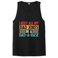 I Keep All My Dad Jokes In A Dad A Base PosiCharge Competitor Tank