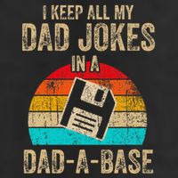 I Keep All My Dad Jokes In A Dadabase Vintage Fathers Day Tumbler