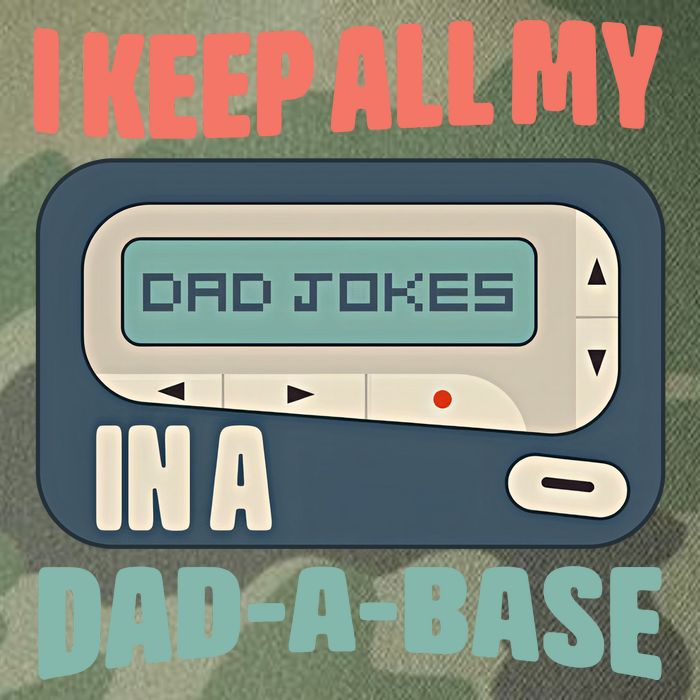 I Keep All My Dad Jokes In A Dad A Base Dad Jokes Funny Dad Father's Day Legacy Tie Dye Trucker Hat