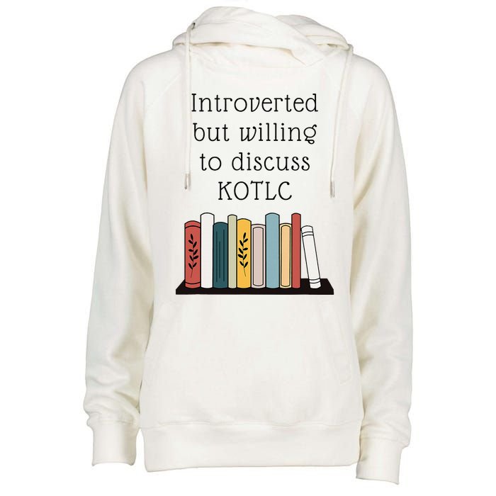 Introverted Kotlc Book Series Fan Sophie Foster Fan Womens Funnel Neck Pullover Hood