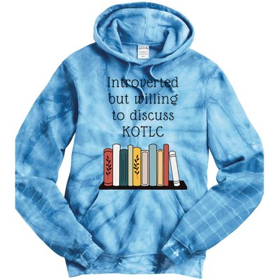 Introverted Kotlc Book Series Fan Sophie Foster Fan Tie Dye Hoodie