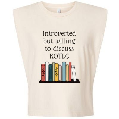 Introverted Kotlc Book Series Fan Sophie Foster Fan Garment-Dyed Women's Muscle Tee