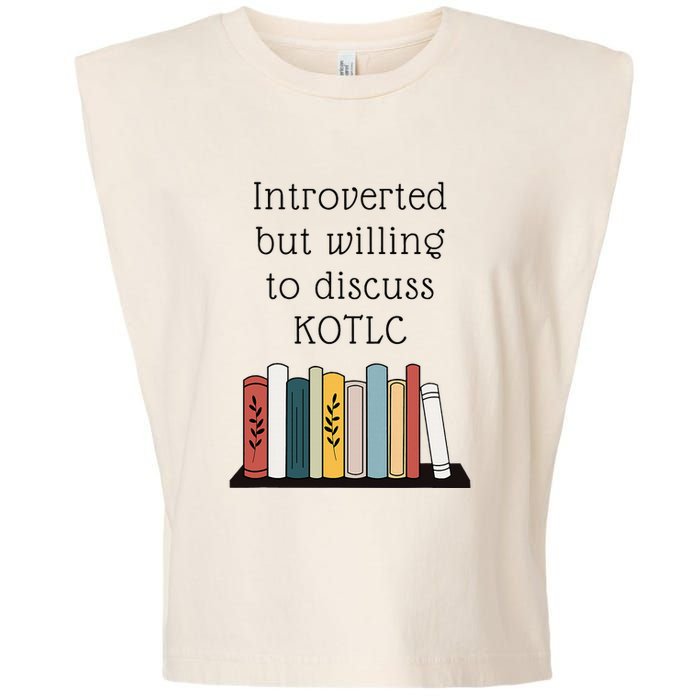 Introverted Kotlc Book Series Fan Sophie Foster Fan Garment-Dyed Women's Muscle Tee