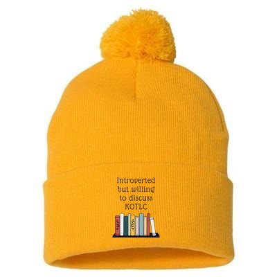 Introverted Kotlc Book Series Fan Sophie Foster Fan Pom Pom 12in Knit Beanie