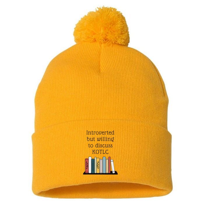 Introverted Kotlc Book Series Fan Sophie Foster Fan Pom Pom 12in Knit Beanie