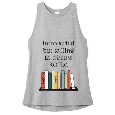 Introverted Kotlc Book Series Fan Sophie Foster Fan Ladies PosiCharge Tri-Blend Wicking Tank