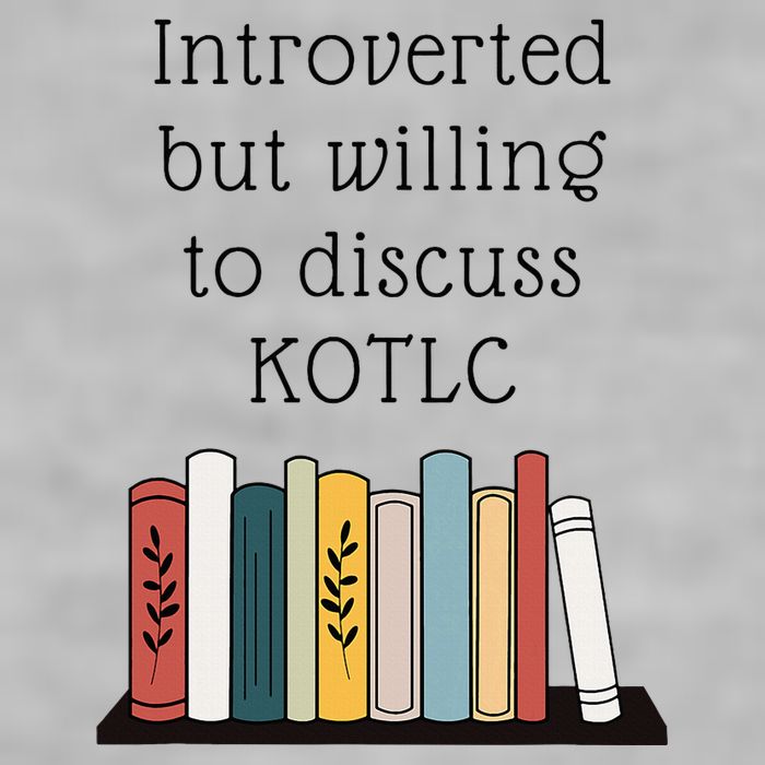 Introverted Kotlc Book Series Fan Sophie Foster Fan Ladies PosiCharge Tri-Blend Wicking Tank