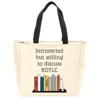 Introverted Kotlc Book Series Fan Sophie Foster Fan Zip Tote Bag