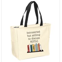 Introverted Kotlc Book Series Fan Sophie Foster Fan Zip Tote Bag