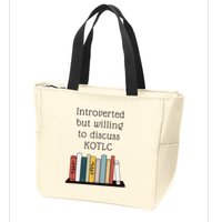 Introverted Kotlc Book Series Fan Sophie Foster Fan Zip Tote Bag