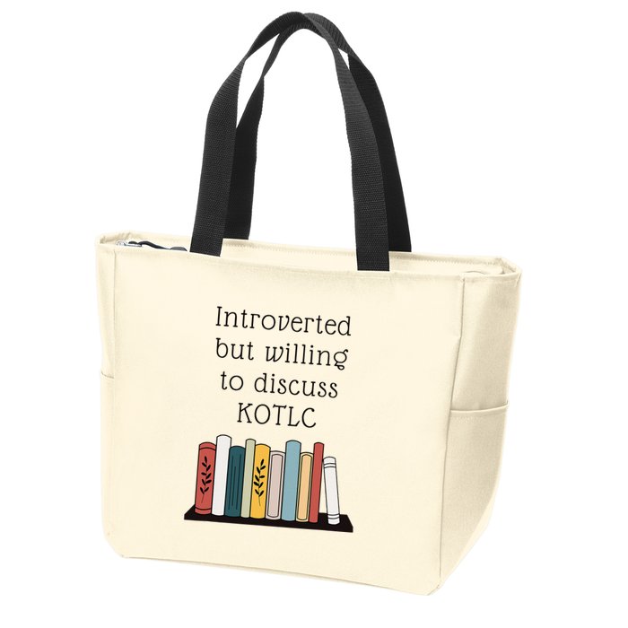 Introverted Kotlc Book Series Fan Sophie Foster Fan Zip Tote Bag