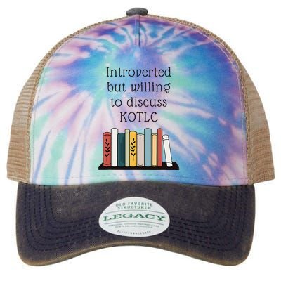 Introverted Kotlc Book Series Fan Sophie Foster Fan Legacy Tie Dye Trucker Hat