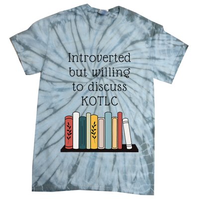 Introverted Kotlc Book Series Fan Sophie Foster Fan Tie-Dye T-Shirt