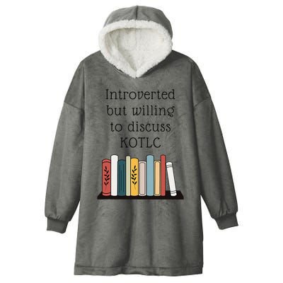Introverted Kotlc Book Series Fan Sophie Foster Fan Hooded Wearable Blanket