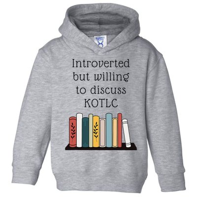 Introverted Kotlc Book Series Fan Sophie Foster Fan Toddler Hoodie