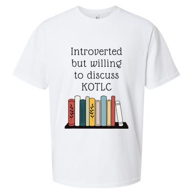 Introverted Kotlc Book Series Fan Sophie Foster Fan Sueded Cloud Jersey T-Shirt
