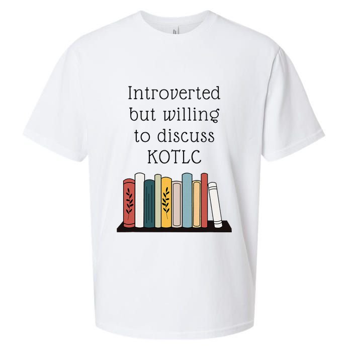 Introverted Kotlc Book Series Fan Sophie Foster Fan Sueded Cloud Jersey T-Shirt