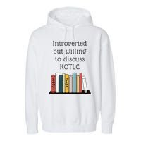 Introverted Kotlc Book Series Fan Sophie Foster Fan Garment-Dyed Fleece Hoodie
