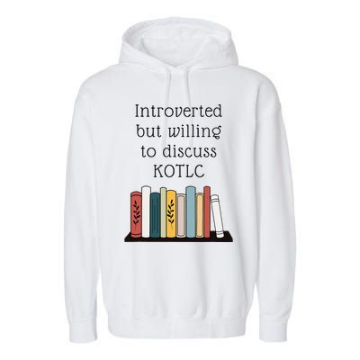 Introverted Kotlc Book Series Fan Sophie Foster Fan Garment-Dyed Fleece Hoodie