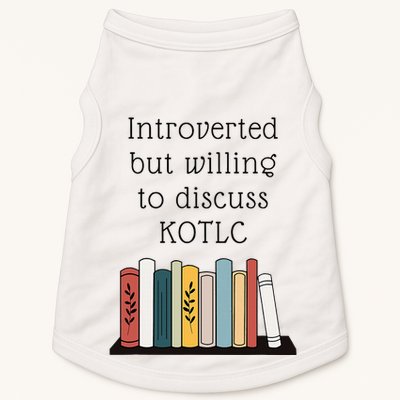 Introverted Kotlc Book Series Fan Sophie Foster Fan Doggie Tank