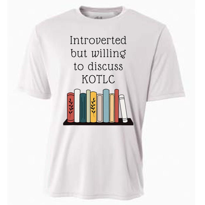 Introverted Kotlc Book Series Fan Sophie Foster Fan Cooling Performance Crew T-Shirt